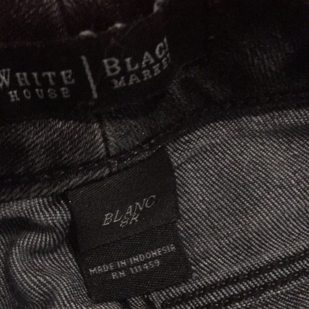 White House Black Market Black Jeans size 8 see pics for measurements